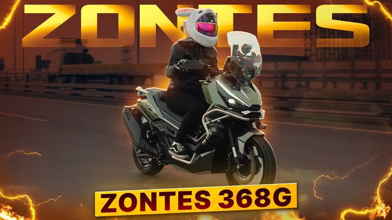 Скутер ZONTES 368G – Турэндуро-скутер для приключений на бездорожье / Роллинг Мото