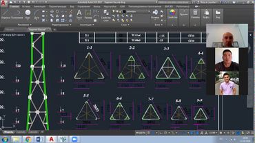 Урок 1  Моделирование и расчет металлической башни в программном комплексе ЛИРА САПР 20