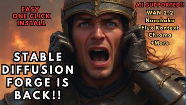 New Major Update to Stable Diffusions Forge UI Neo - Flux, WAN 2.2, Nunchaku + More