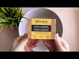 Asmr Soap / washing black soap levrana 🖤 / Мыление черного мыла levrana 🖤