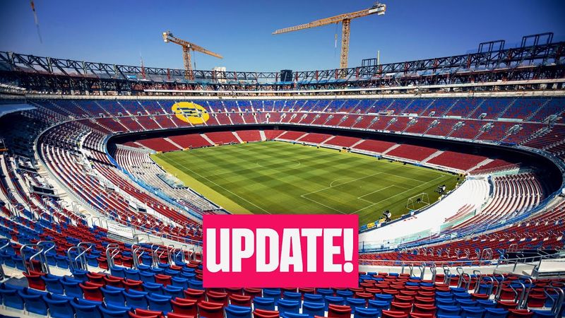 Closer to being back home. SPOTIFY CAMP NOU 💙♥️ I FC Barcelona