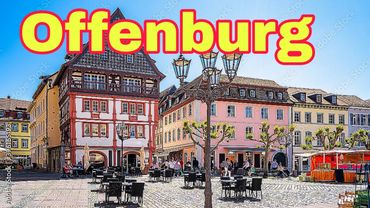 Offenburg Germany 🇩🇪 Walking tour, 4k video