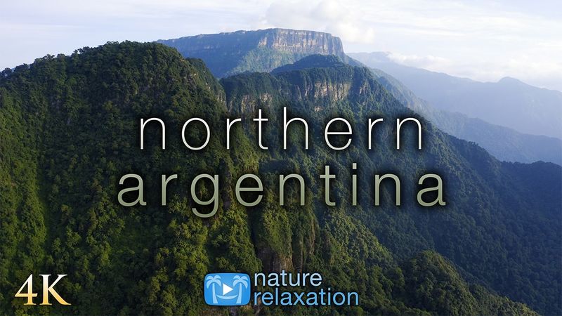 4K BREATHTAKING VIEWS of Northern Argentina | Aerial Nature Relaxation Ambient Film
