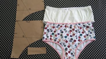 Calcinha infantil G, 8 a 10 anos