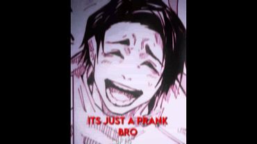 Yuta pranks Yuji | Jujutsu kaisen manga edit