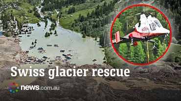 Desperate search for missing man after Swiss glacier destruction