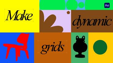 Make Dynamic Grids Using After Effects