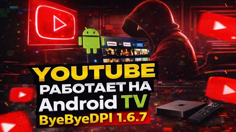 ByeByeDPI 1.6.7 на Android TV — обновление, которое нельзя пропустить