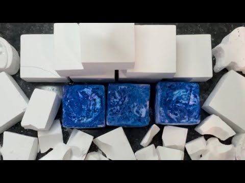Chunks, Blocks & Reforms 💙🩵✨ Gym Chalk ASMR