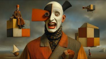 AI surreal Keyframe Video made using Pika