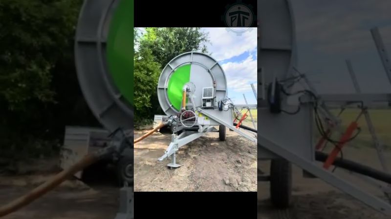 Дождевальная машина «Мелиора»в работе у клиента. Чеченская республика. Обращайтесь +7(922)626-04-80