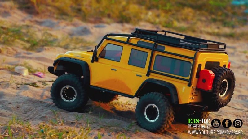Traxxas TRX-4 Land Rover Defender 110 - Yellow Limited Edition - E3S-RC