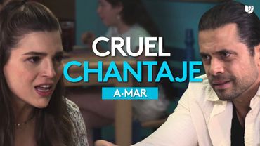 Brisa amenaza a Gabriel con revelar que no es el papá de Íker | A.Mar | Capítulo 36