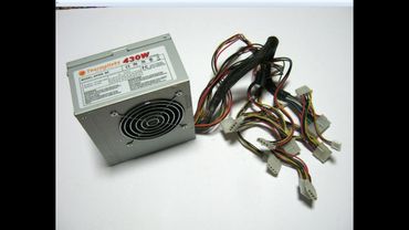 Блок питания Thermaltake 430W XP550 NP до чистки