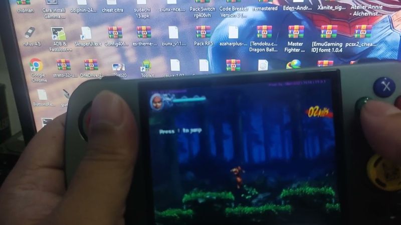 Rg405m----- testing ninja gaiden ragebound