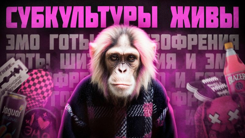 СУБКУЛЬТУРЫ НЕ УМЕРЛИ / ЭМО И ГОТЫ В 2025 ГОДУ