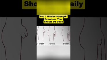 Top 7 Hidden Strength Exercises You Should Do Daily! #strength #exercises #homeworkout #workout