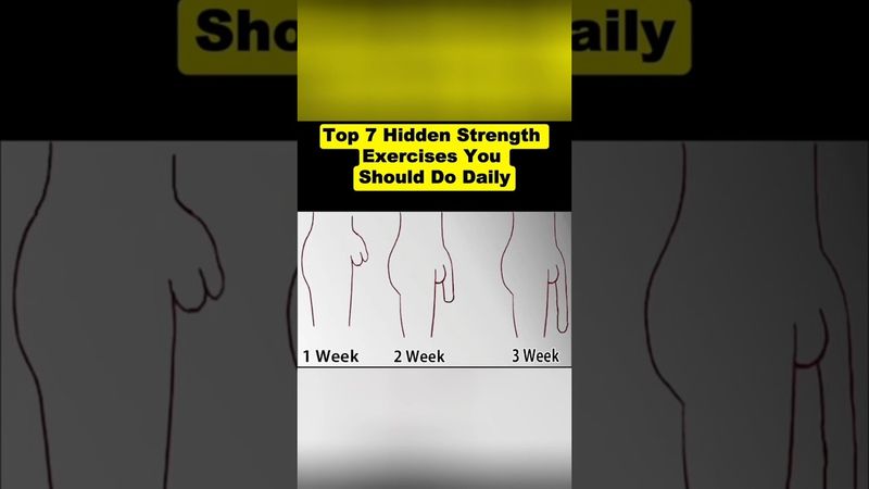 Top 7 Hidden Strength Exercises You Should Do Daily! #strength #exercises #homeworkout #workout