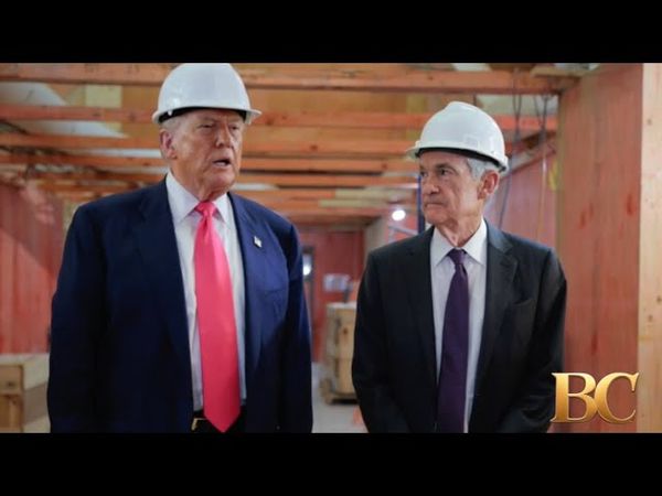 Trump visita o Federal Reserve e discute com Jerome Powell