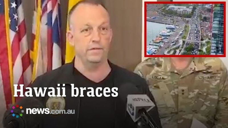 Hawaii governor expects Tsunami wave to hit the island