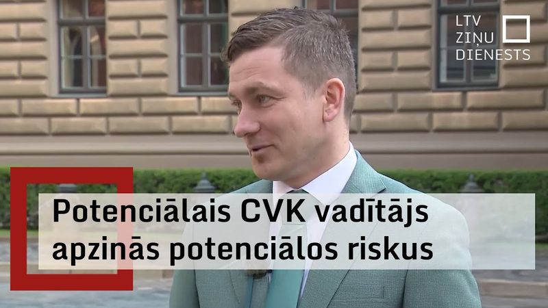 Zviedris: Es teiktu, ka mans ceļš uz CVK vadītāja amatu ir apstākļu sakritība