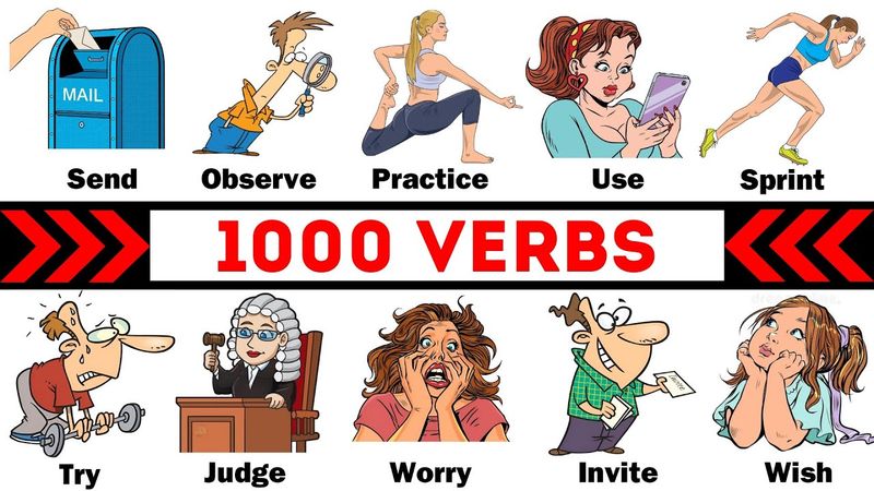 1000 Verbs | Common Verbs in English with examples | Part 2 | Action Verbs | English Vocabulary