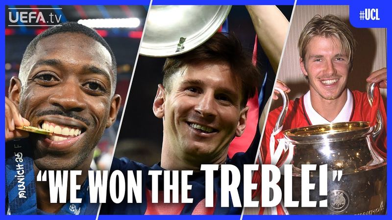 When Teams Complete The TREBLE! 🏆🏆🏆