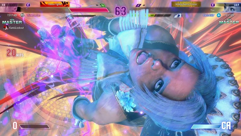 Street Fighter 6: Match #981 (Ranked): Carls493 (Lily) Vs. Finessedan (Ed)