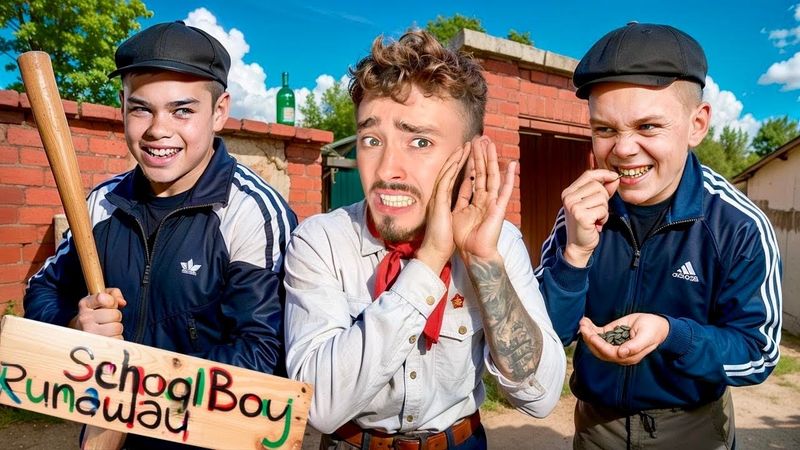 СБЕГАЮ ОТ ЗЛЫХ ШКОЛЬНИКОВ В SCHOOLBOY RUNAWAY В МАЙНКРАФТ!