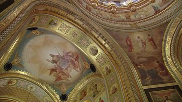 Утреня с чином погребения плащаницы Божией Матери 28 августа 2025, Храм Христа Спасителя, г. Москва