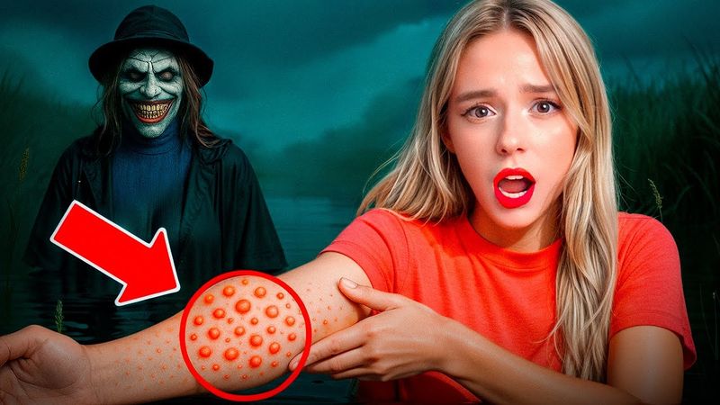 ЧТО ТО УКУСИЛО МЕНЯ ПОД ВОДОЙ в Проклятом Озере ! **СТРАШНО**