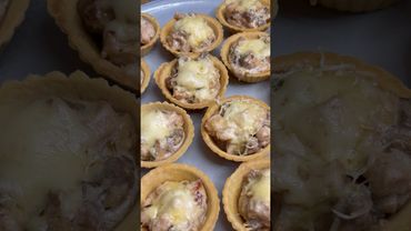 Жульен в тарталетках к вашему новогоднему столу 🎄❄️☃️