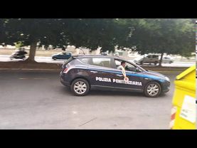 [RARE] passaggio lancia delta polizia penitenziaria in sirena