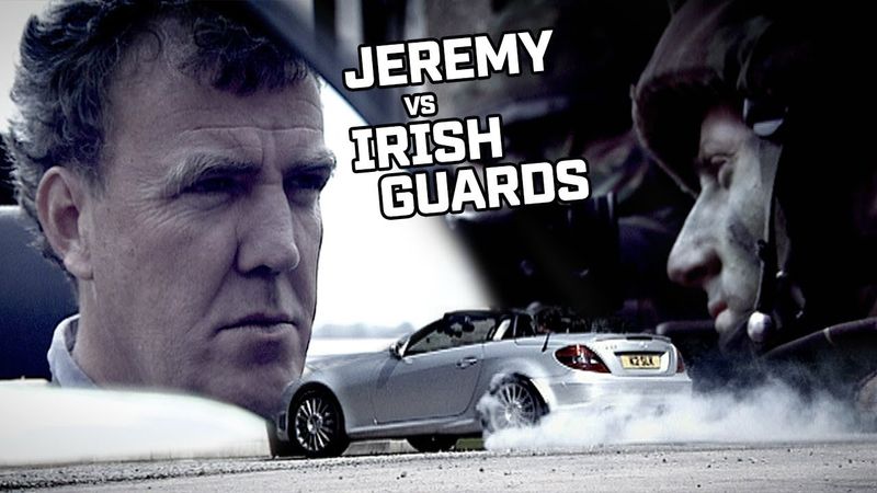 Jeremy Takes on the Irish Guards in Two Sports Convertibles | Top Gear Classic