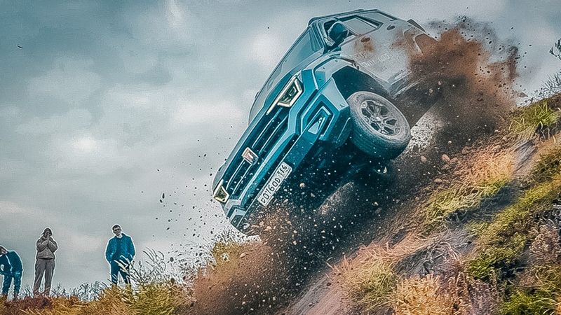 МАССОВЫЙ БОЙ МАШИН! ПСИХ на TANK 400 против 45 внедорожников