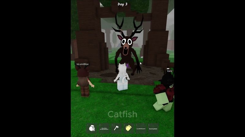 Kisah rusa terluka 🥺 #99nightintheforest #roblox #usa
