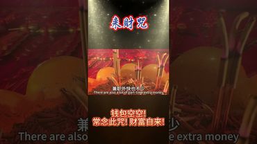 《來財咒》錢包空空！常念此咒！財富自來！#運勢 #正能量 #人生感悟 #玄學 #風水 #命理 #八方來財 #財神咒 #風水 #國學文化 #道教文化 #祝由術 #民間傳說 #傳承文化