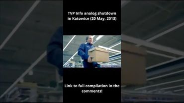 TVP Info analog shutdown in Katowice (20 May, 2013) #shutdown