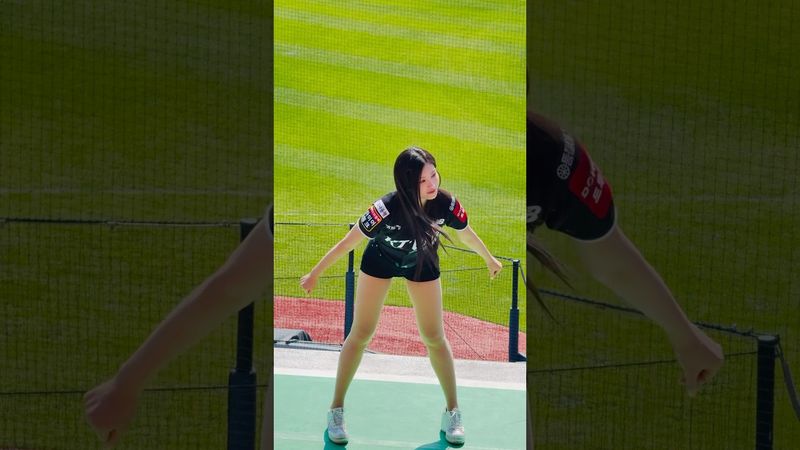 얼굴천재 박민석 등장송 #김정원 #김정원치어리더#ktwiz #kt위즈 #kt위즈치어리더