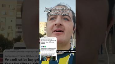 AKŞAM GAZETESİ YALANLAMA!! #ferdikadıoğlu #fenerbahçe #süperlig