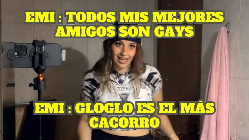 EMIKUKIS QUEMA A GLOGLO Y DICE QUE SIEMPRE SE RODEA DE GAYS