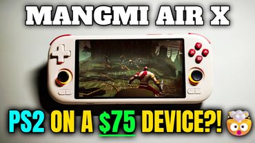 This $75 Handheld Runs PS2 & GameCube Games?! | Mangmi Air X Is Insane!
