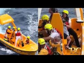 Father jumps overboard after daughter falls off Disney cruise ship