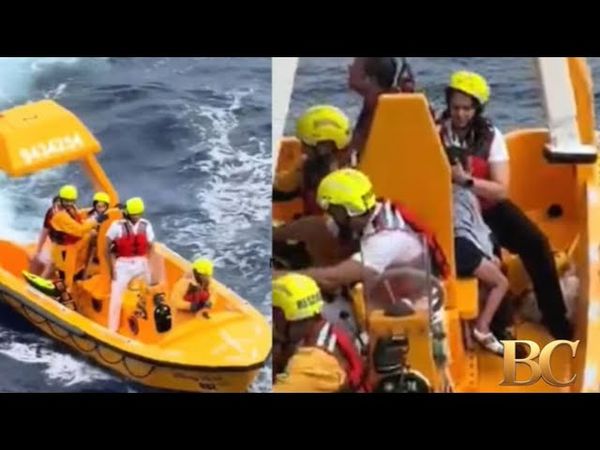 Father jumps overboard after daughter falls off Disney cruise ship