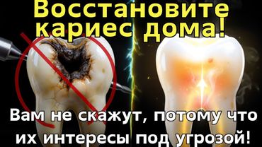 Секрет восстановления кариозных зубов дома! (Наука, о которой не знают даже стоматологи!)