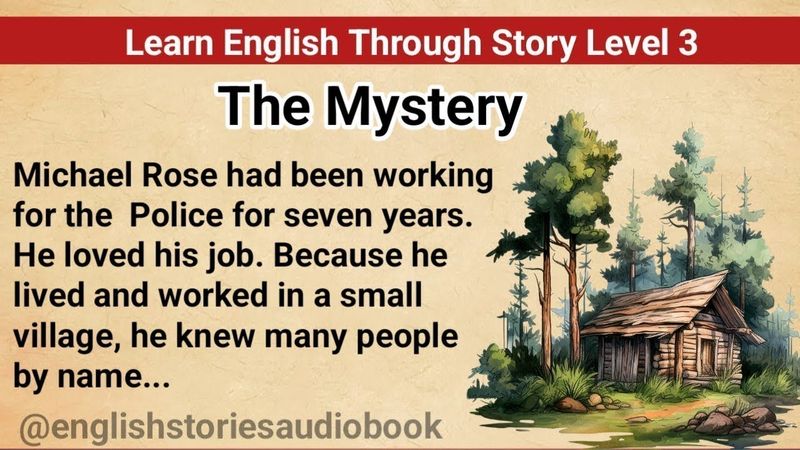 Learn English Through Story Level 3 || Graded Reader Level 3 || English Story || The Mystery