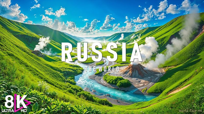 Russia 8K Ultra HD – Beautiful Scenery and Cityscapes with Relaxing Music