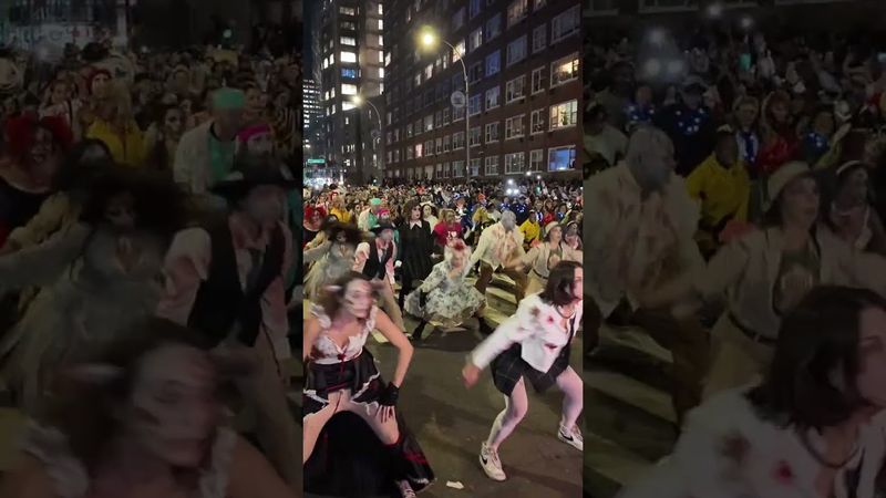 2025 NYC Thriller Dance Halloween Parade