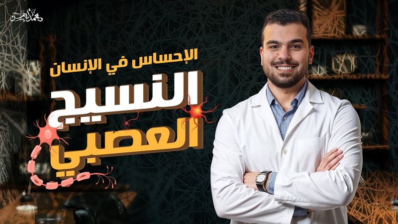 الإحساس فى الإنسان 👀 - الدرس الثانى فى الإحساس : النسيج العصبى - تانية ثانوى 🤍
