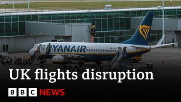 Flights resume after UK air traffic control issue but disruption continues | BBC News